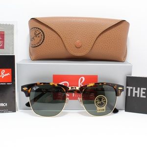 RAY-BAN RB 3016 W0366 TORTOISE CLUBMASTERS